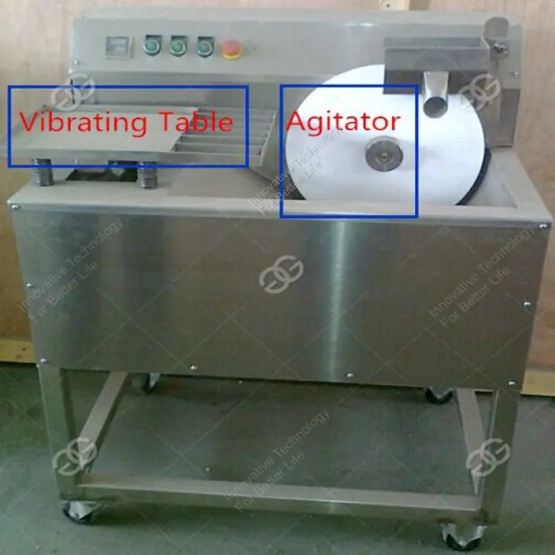 Semi Automatic Small Chocolate Moulding Machine