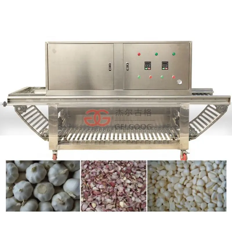 1 ton per h Industrial Garlic Peeling Machine Production Line