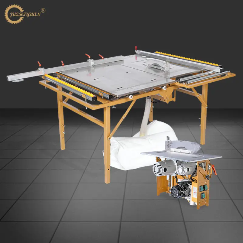 Potable Woodworking Machinery Sliding Table Saw Wood Cutting Machine