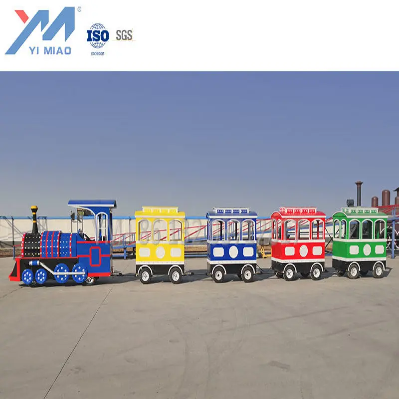 Children electric trackless mini train children's train rental