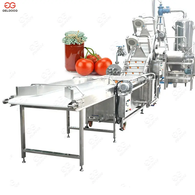 Automatic Small Processing Plant Tomato Paste Production Line Tomato Paste Making Machine