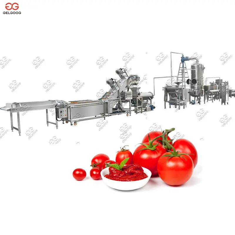 Automatic Small Processing Plant Tomato Paste Production Line Tomato Paste Making Machine