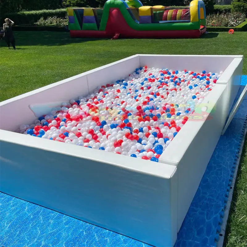 Custom Birthday Party Toddlers Soft Play Indoor Playground Equipment Commercial Ball Pit Pool