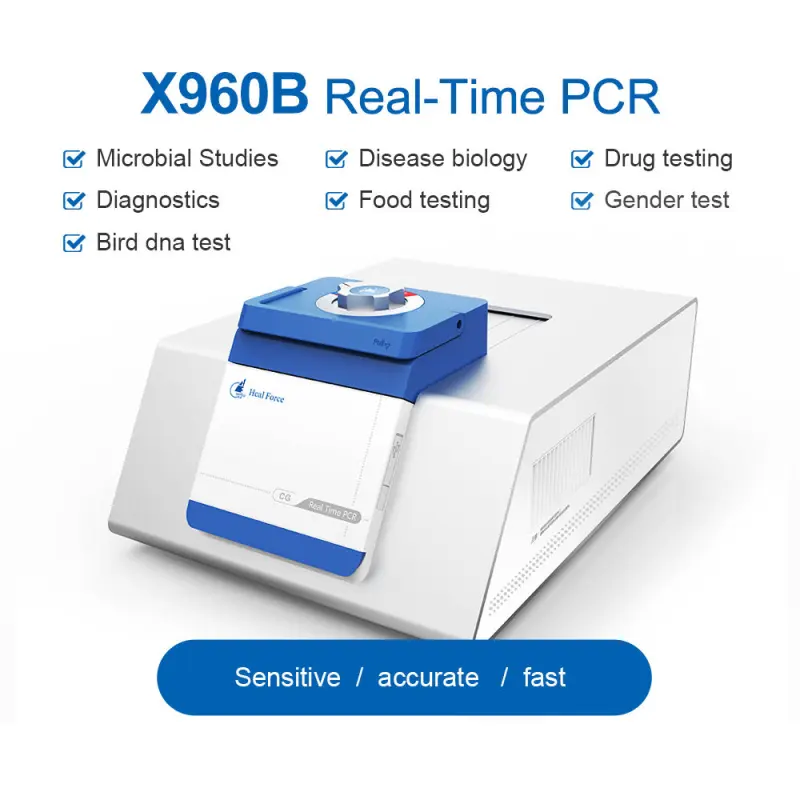 Heal Force X960B Laboratory  Fluorescence PCR Machine  Hospital Gene DNA Amplification Machine REAL TIME PCR