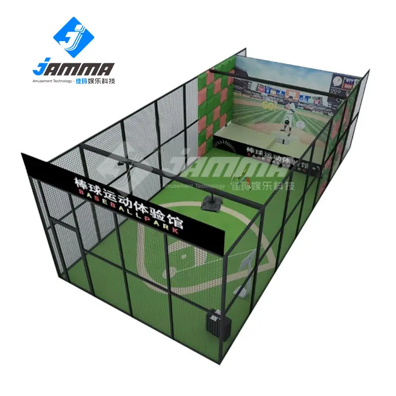 Baseball Training Equipment Automatic System Equipment Hologram Projector Interactive Indoor Game Sport Center