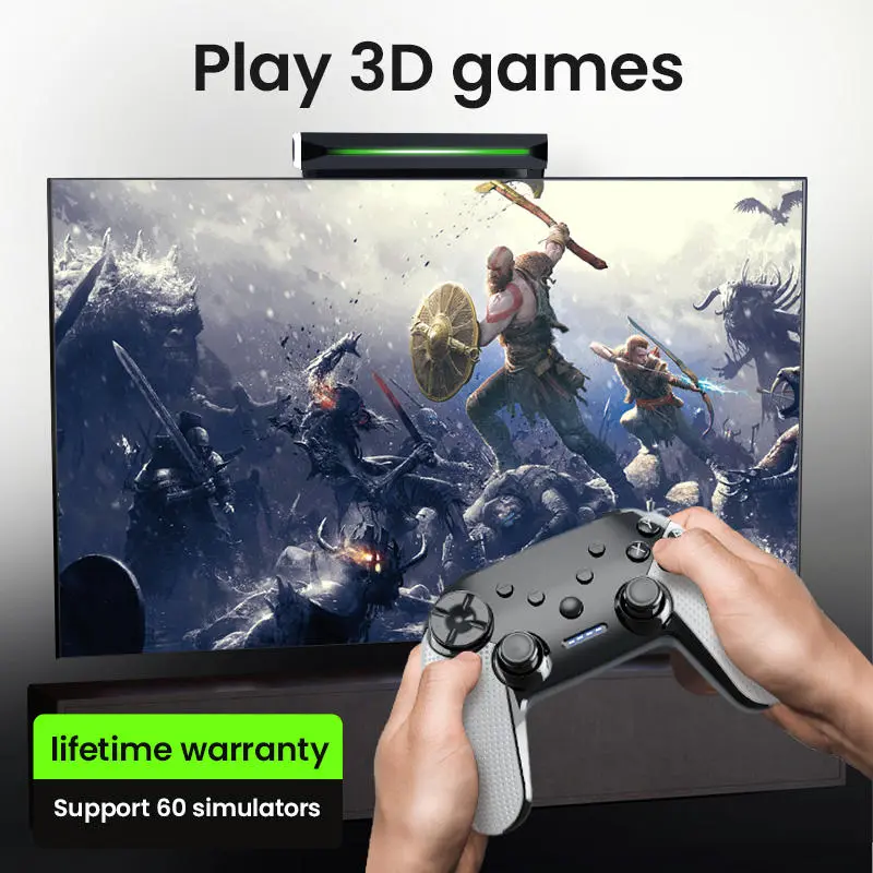 H6 Super Game Box 4K HD Output TV Video Game Console Wireless Controls 10000+ Games TV box Retro Gaming Consoles For PS