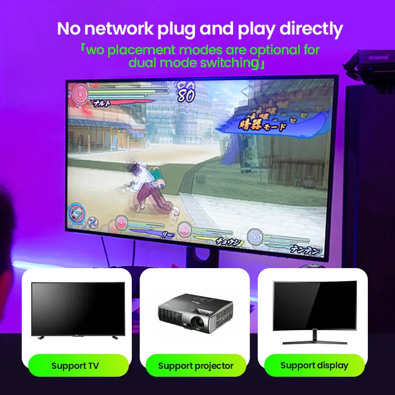 H6 Super Game Box 4K HD Output TV Video Game Console Wireless Controls 10000+ Games TV box Retro Gaming Consoles For PS