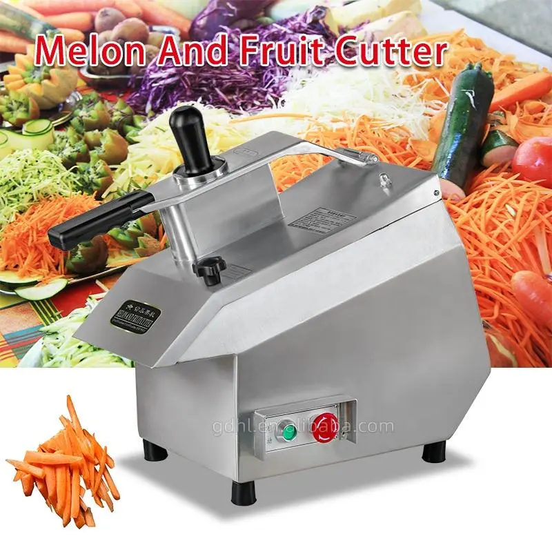 Vegetable Slicer,Commercial Electric Vegetable Cutter,Food Processor Potato Chips Carrot Melon Dicing Cutting Machine