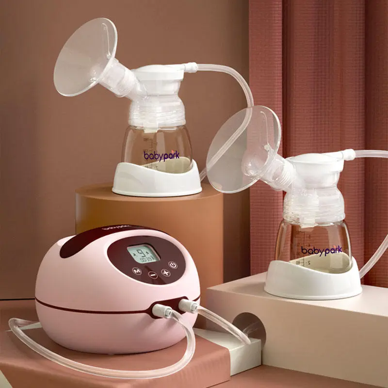 Manufacturer Dual Electric Breast Pump Breast Milk Saver With Night Light