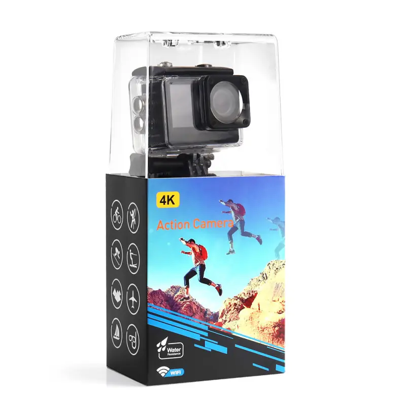 Go Pro Sports Camera 4K HD 1080p Mini Camcorders Go pro 9 Motorcycle Helmet Slow Motion Action Camera Video Full HD