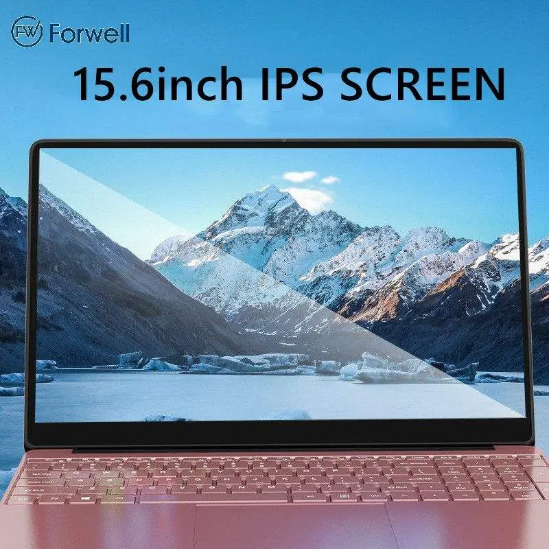 Best Price In Tel J4125 Win10 Ddr4 8gb Ram 256g Best Mini 15.6 Inch Notebook Computer Metal Pink Laptop