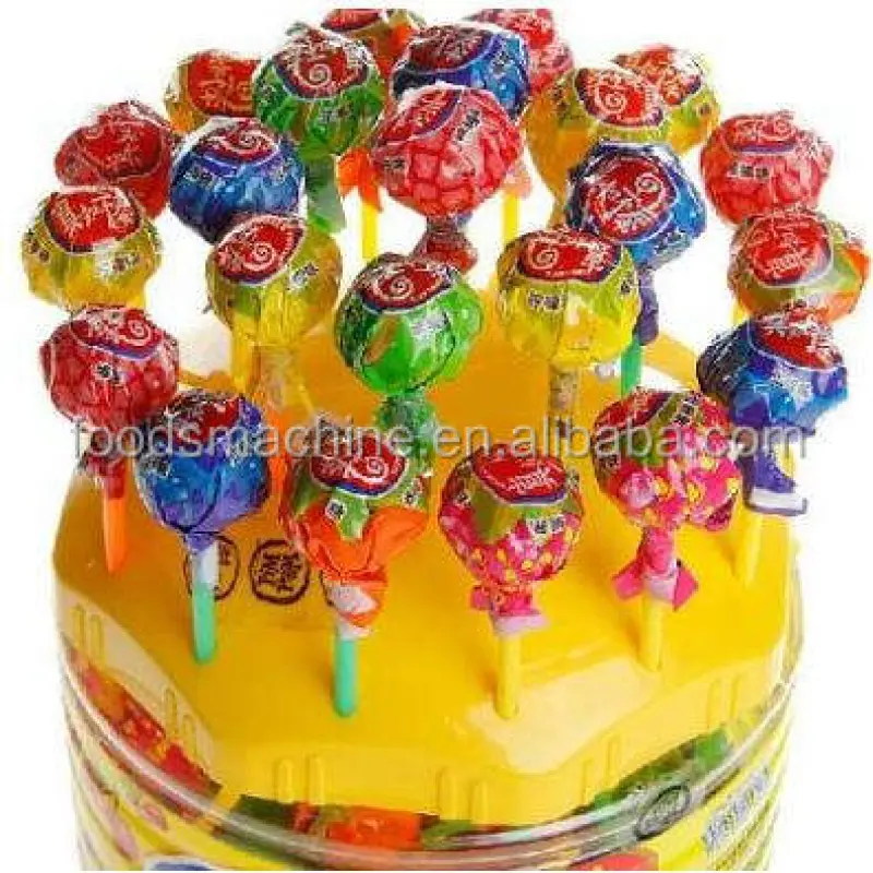 Wealth Lollipop Candy Packing Machine