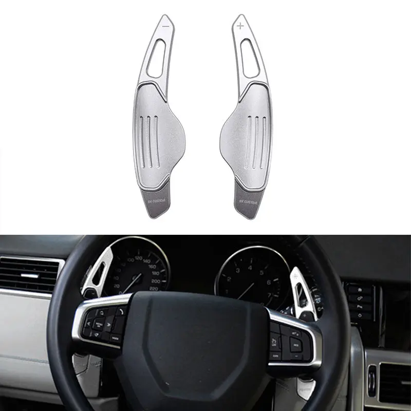 Car Interior Parts For Land Rover Aluminum alloy Extended Shift Knob steering wheel shift paddle