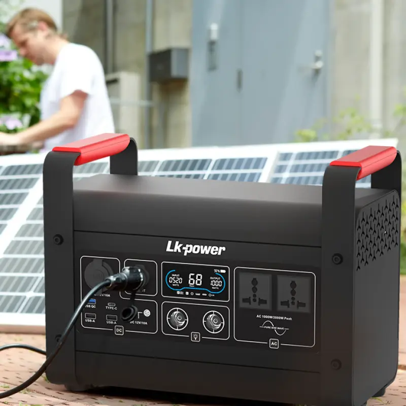 MARS I 1000W AC Outlets Solar Power Station 960Wh Battery Pack Best 220V Portable Solar Generator