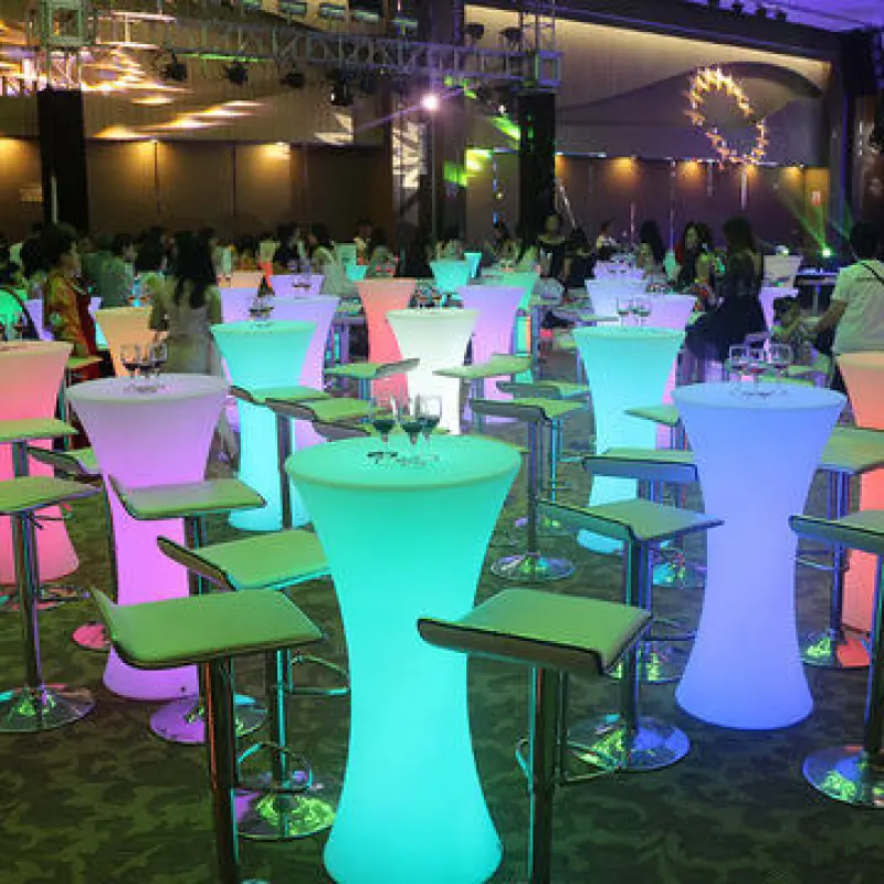 Cheap Price New Design Bar Counter Furniture Lighting Table For Night Club Decor