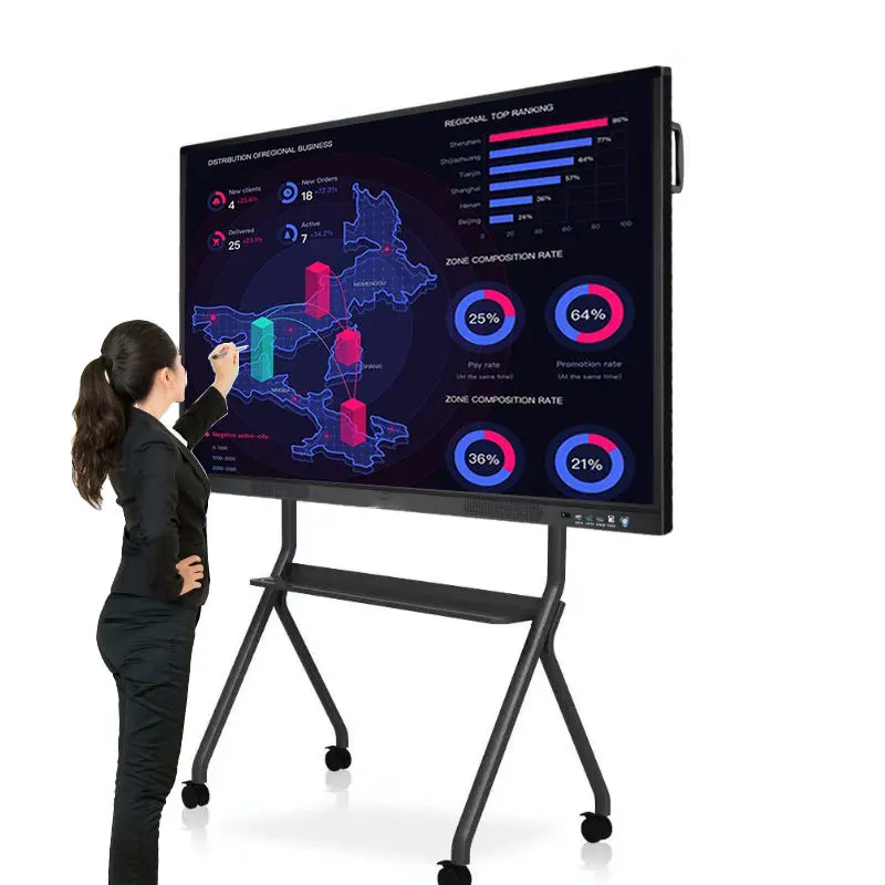 65" Touch Screen Interactive Digital Whiteboard