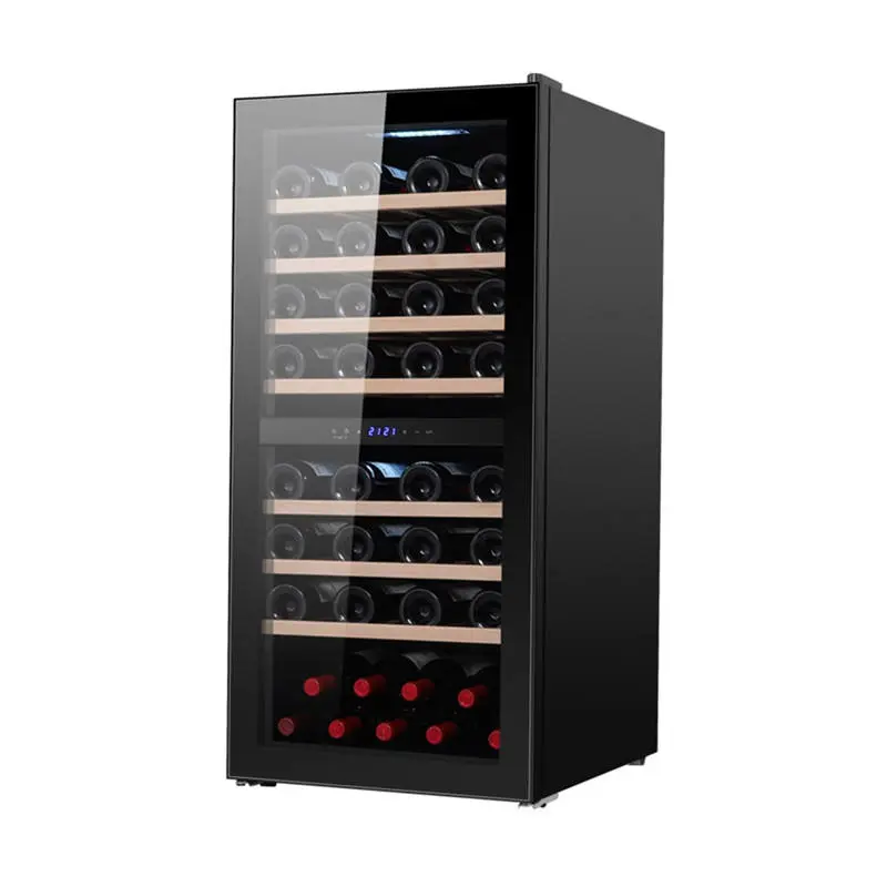 160L R600a Appliances Wine Coolers Beverage Coolers Electrical Temperature Control With LED Display