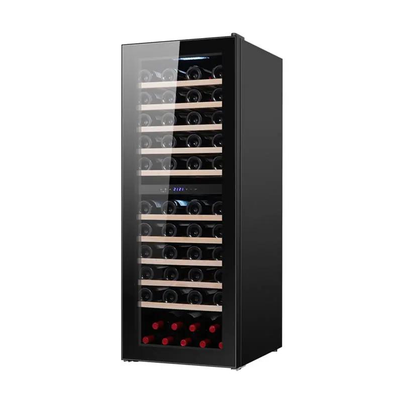 160L R600a Appliances Wine Coolers Beverage Coolers Electrical Temperature Control With LED Display