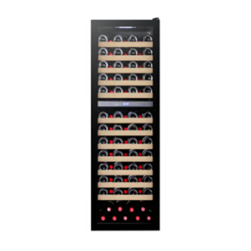 160L R600a Appliances Wine Coolers Beverage Coolers Electrical Temperature Control With LED Display