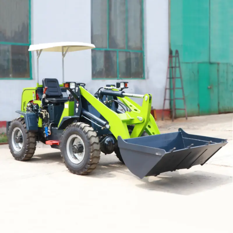 400kg-6ton Mini Backhoe Wheel Loaders Top EPA ZL rcm Mini Front End Loader Small Diesel, Electric Loader