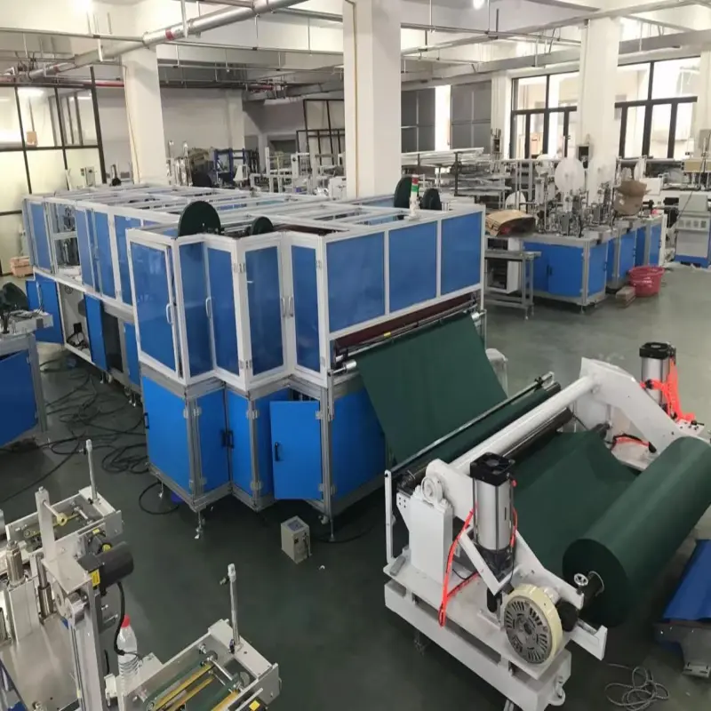 Automatic Surgical Gown Making Machine New Product 2020 Printing Shops Restaurant Spare Parts Provided Online Support Retail PLC