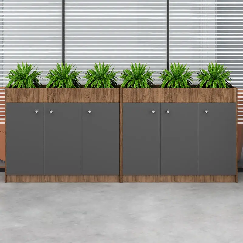 Executive Office Furniture Planter Cabinet Small Filing Cabinet Wood File Cabinet
