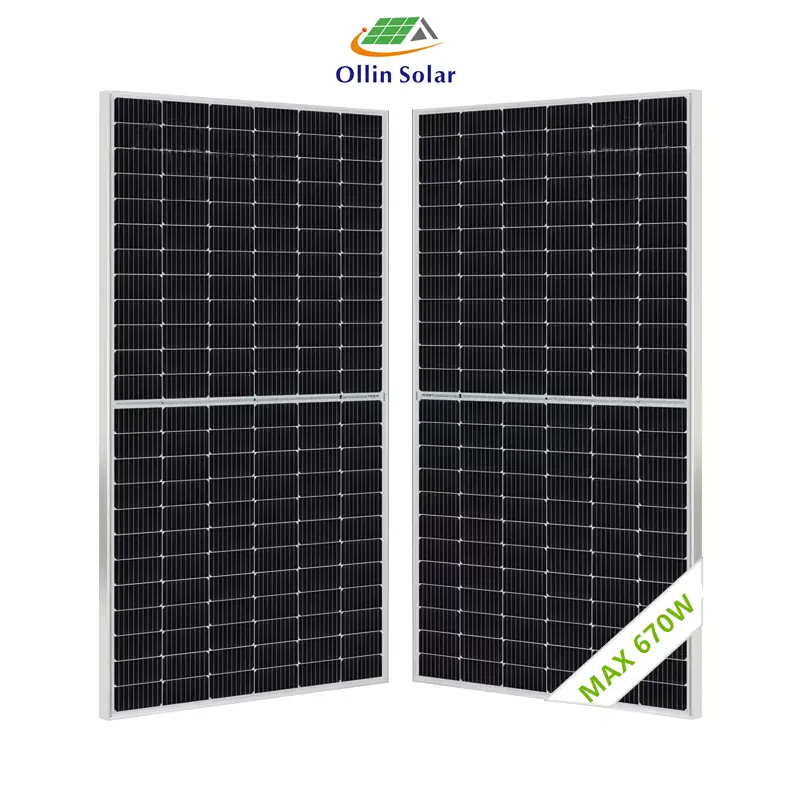 Inmetro Solar Panel  All Black Solar Panel 540w 550w 560w Monocrystalline  Solar Panel