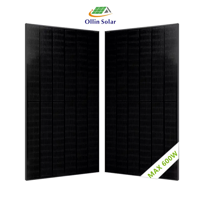 Inmetro Solar Panel  All Black Solar Panel 540w 550w 560w Monocrystalline  Solar Panel