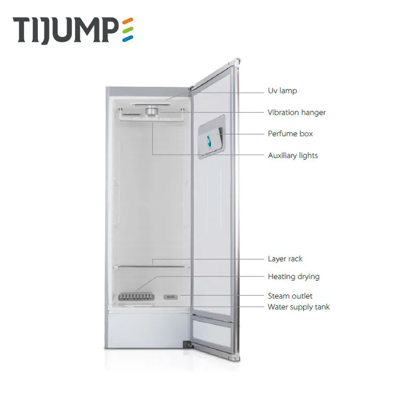 Exclusive Wifi App Control Intelligent Cloth Dryer Wardrobe Clothes Garment Care And Drying Machine Steam Closet