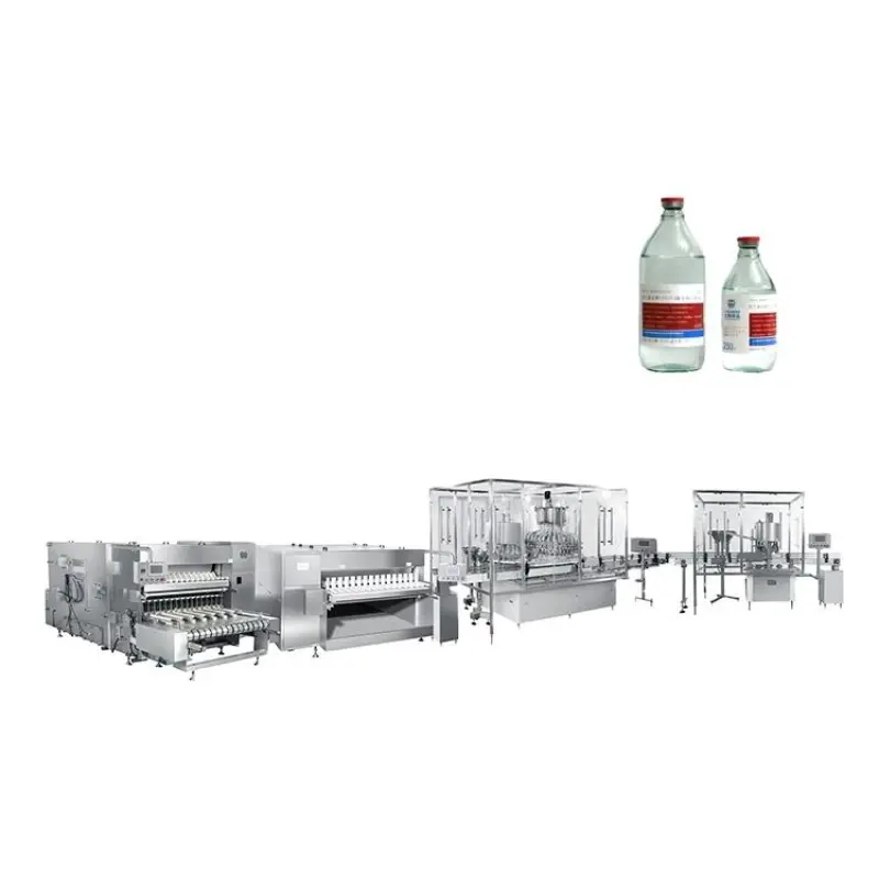 GMP Construction Standard Pharmaceutical Bottle Filling Machine With Capacity 12000 Bottles Per Hour