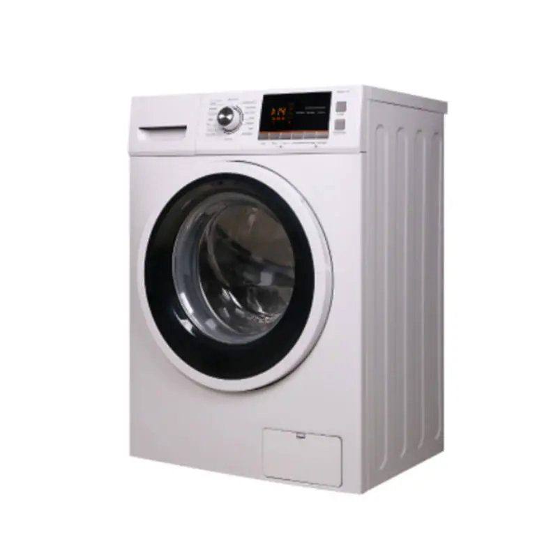Big Capacity White Color Front Loading Energy Saving Household Washing Machine