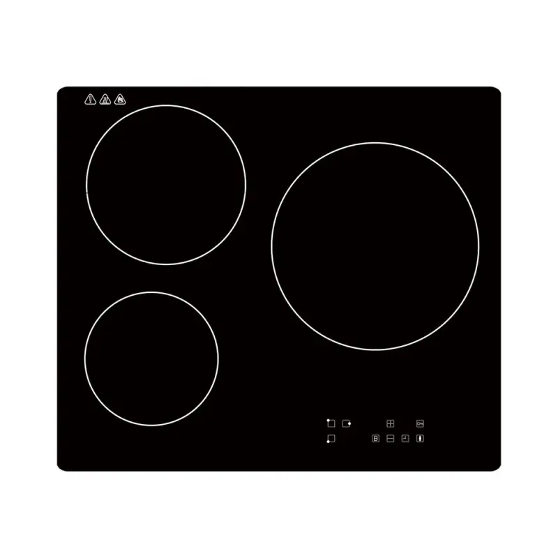 2023 Impressive Professional Counter Integrated Built In Three Burner Cooker Electric And Gas Hobs With Skin Touch Control