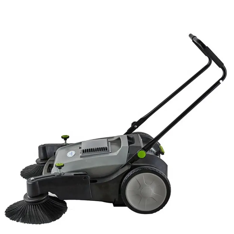 WB1050 Hand Push Sweeping Machine Handheld Floor Sweeper Unpowered Road Sweeper