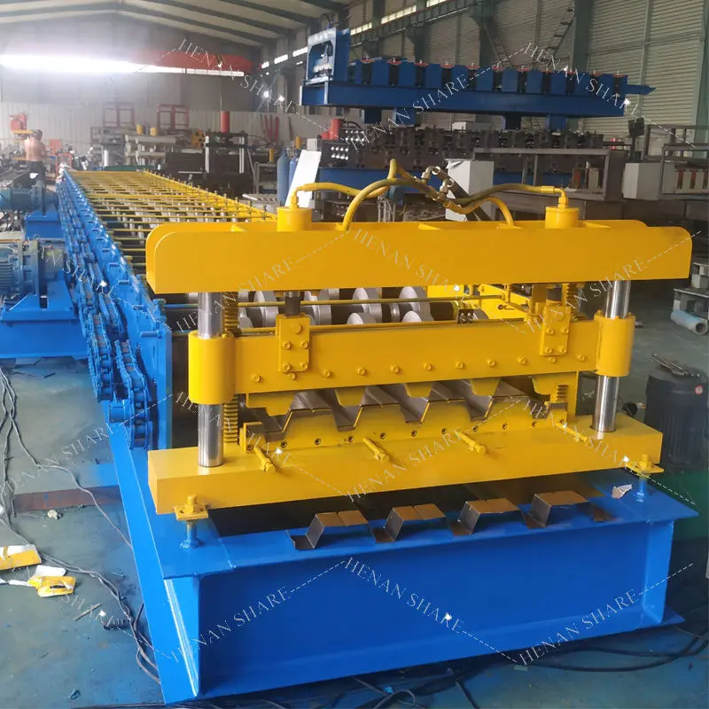 New Hot Sale Three Layer Roll Forming Machine Corrugated Zinc Roofing Sheet Metal Roof Making Machine Tile Making Machinery