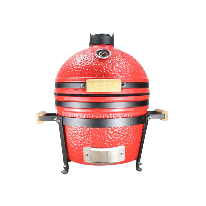 13 Inch Big Size Tabletop Barbecue Ceramic Joe  Egg Shaped Charcoal Bbq Kamado Grills