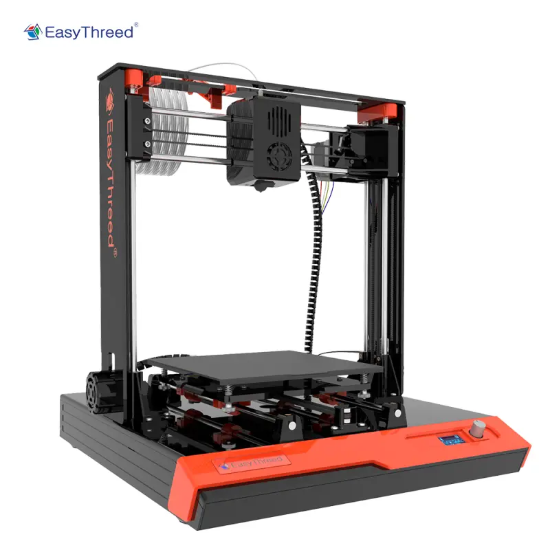 Easythreeed 3D Printer Machine Dual Extruder Multi Color 3D Printer Dual Z Axis Silent Driver Impresora 3D Printing Machine