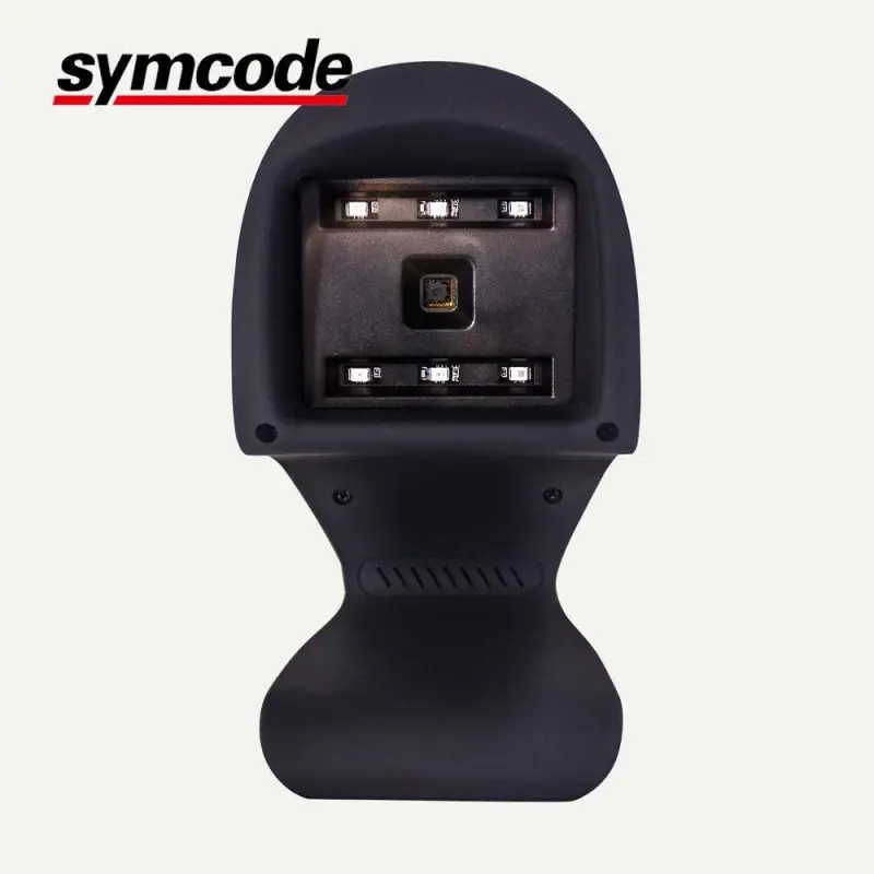 360 degree Omni Directional Barcode Scanner Screen QR Code Reader Wired Desktop Scanner With USB Port Symcode MJ-9208