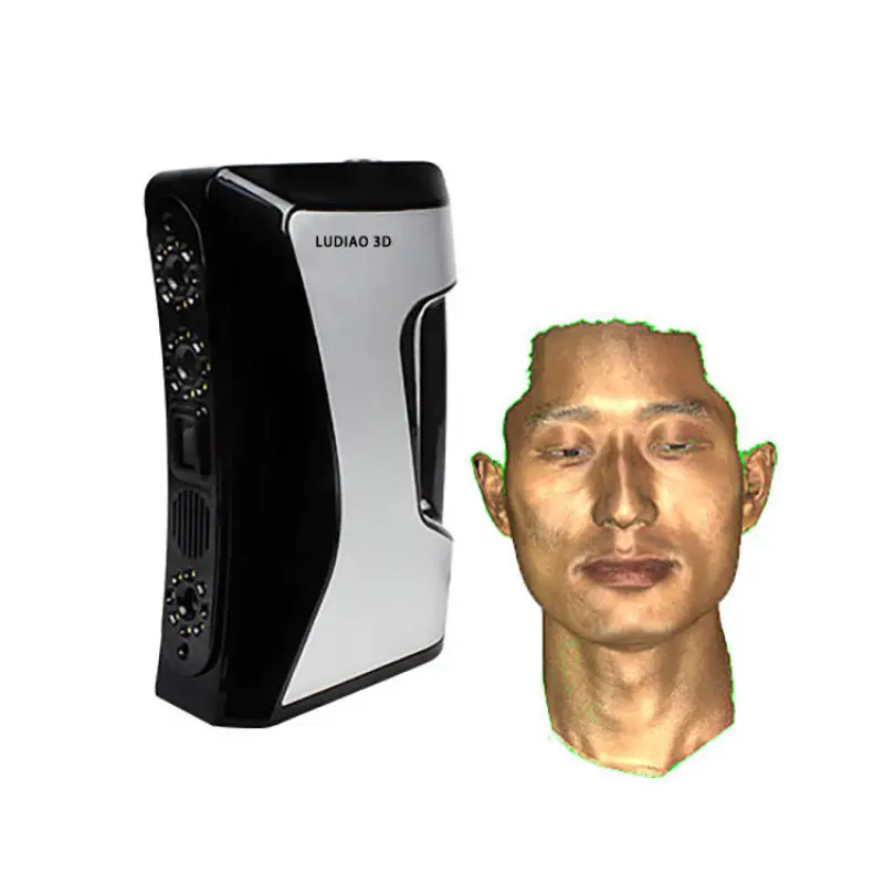 White light 3D Scanner For Sculpture Status 3D Model Portable 3D Scanner Handheld 3D Scanner For 3D Printer