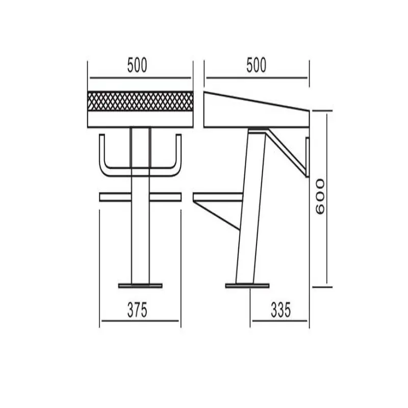 2 Steps fiberglass swimming pool competitive diving board (VTP-305)