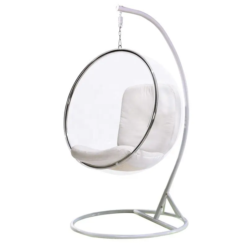 Design outdoor single hanging chair patio swing chair