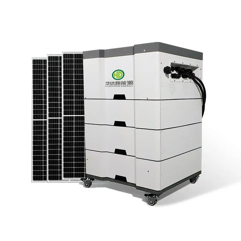 High-Voltage 15 kWh Solar Hybrid Inverter LifePO4 Storage System