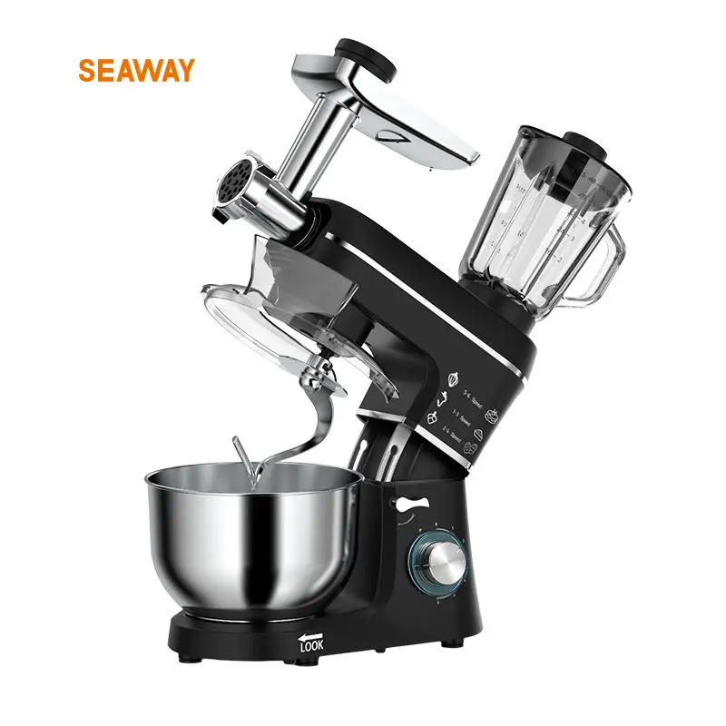Heavy duty 1400W Food Stand Mixer Cake Dough Mixer With LED Power Indicator 7L