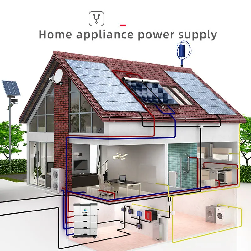 High-Voltage 15 kWh Solar Hybrid Inverter LifePO4 Storage System