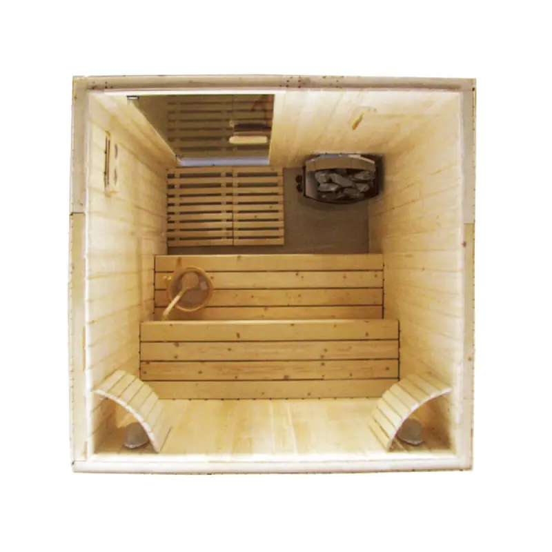 Luxury dry steam infrared sauna room