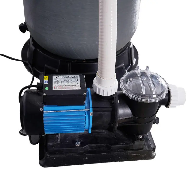 6-way fiberglass combo system for swimming pool filtration