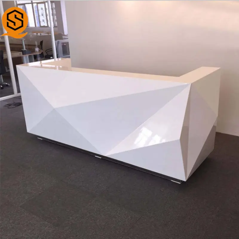 Solid Surface Reception Desk