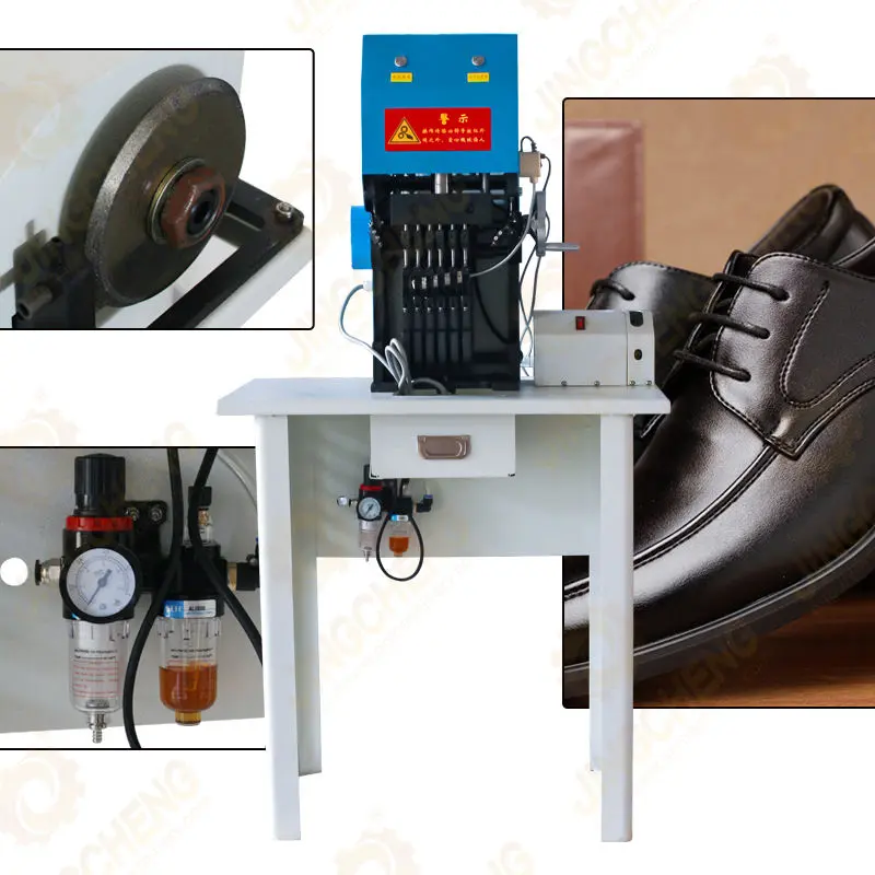 Automatic Shoe Upper Leather Sole Hole Making Punching Machine