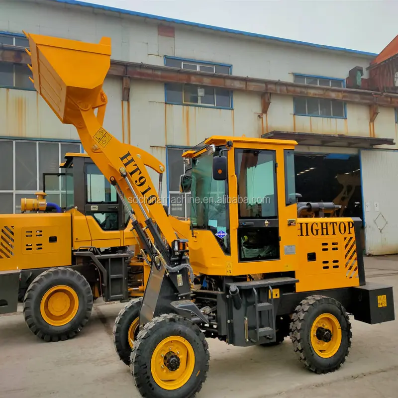 CE Certified Construction Machinery HT910 Mini Wheel Loader For Sale