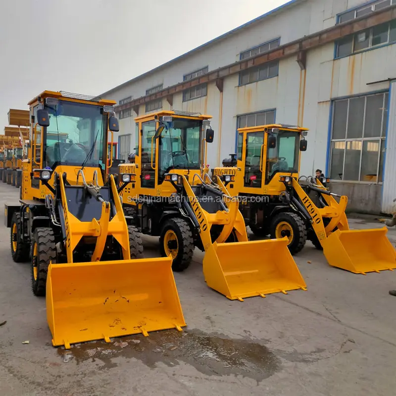 CE Certified Construction Machinery HT910 Mini Wheel Loader For Sale