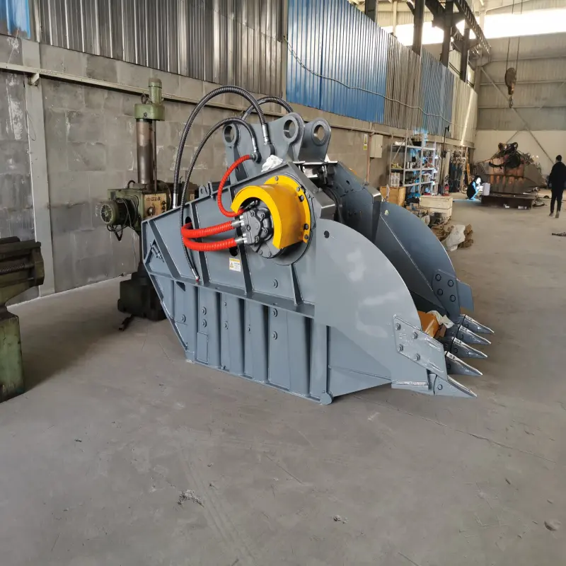 Excavator Attachments Excavator Bucket  Crusher Bucket